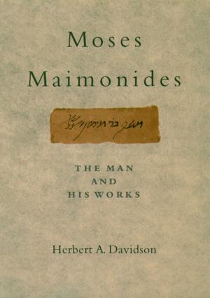 Cover of the book Moses Maimonides by Adil E. Shamoo, David B. Resnik