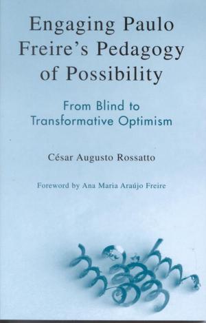 Cover of the book Engaging Paulo Freire's Pedagogy of Possibility by Richard Balme, Didier Chabanet