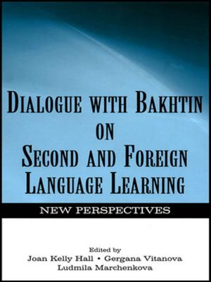Cover of the book Dialogue With Bakhtin on Second and Foreign Language Learning by Graeme Turner