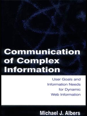 Cover of the book Communication of Complex Information by 