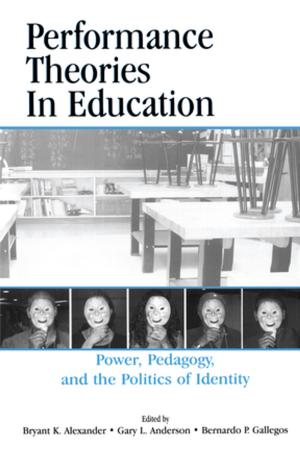 Cover of the book Performance Theories in Education by Katherine M. Hertlein, Markie L. C. Twist