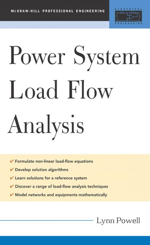 Cover of the book Power System Load Flow Analysis by Lynn Powell, McGraw-Hill Education