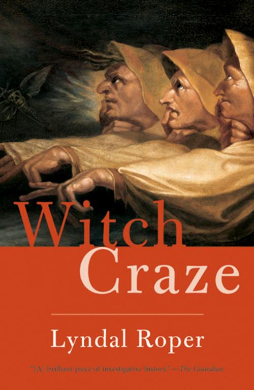 Cover of the book Witch Craze by Lyndal Roper, Yale University Press