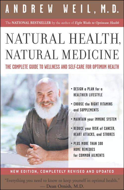 Cover of the book Natural Health, Natural Medicine by Andrew Weil, MD, Houghton Mifflin Harcourt