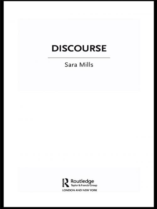 Cover of the book Discourse by Sara Mills, Taylor and Francis