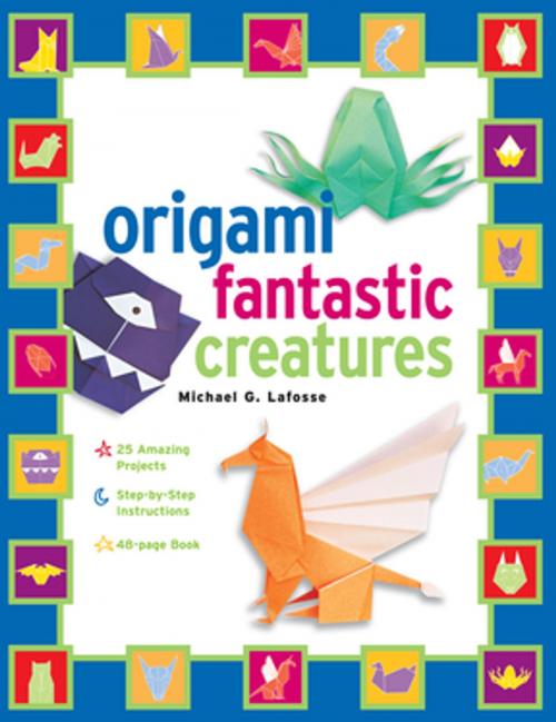 Cover of the book Origami Fantastic Creatures Kit Ebook by Michael G. LaFosse, Tuttle Publishing