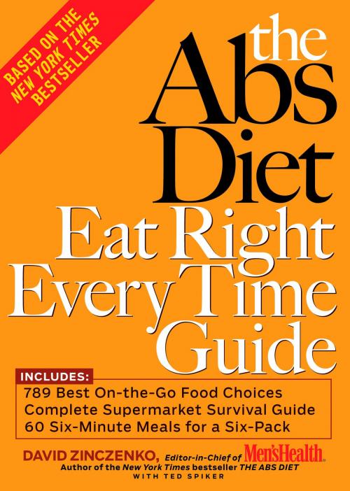 Cover of the book The Abs Diet Eat Right Every Time Guide by David Zinczenko, Ted Spiker, Potter/Ten Speed/Harmony/Rodale