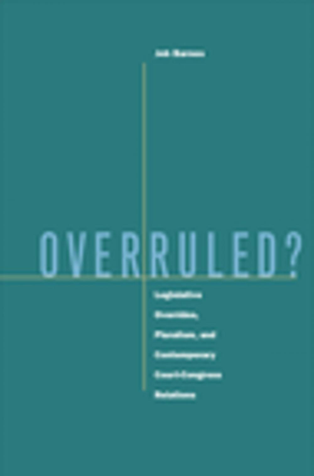 Big bigCover of Overruled?