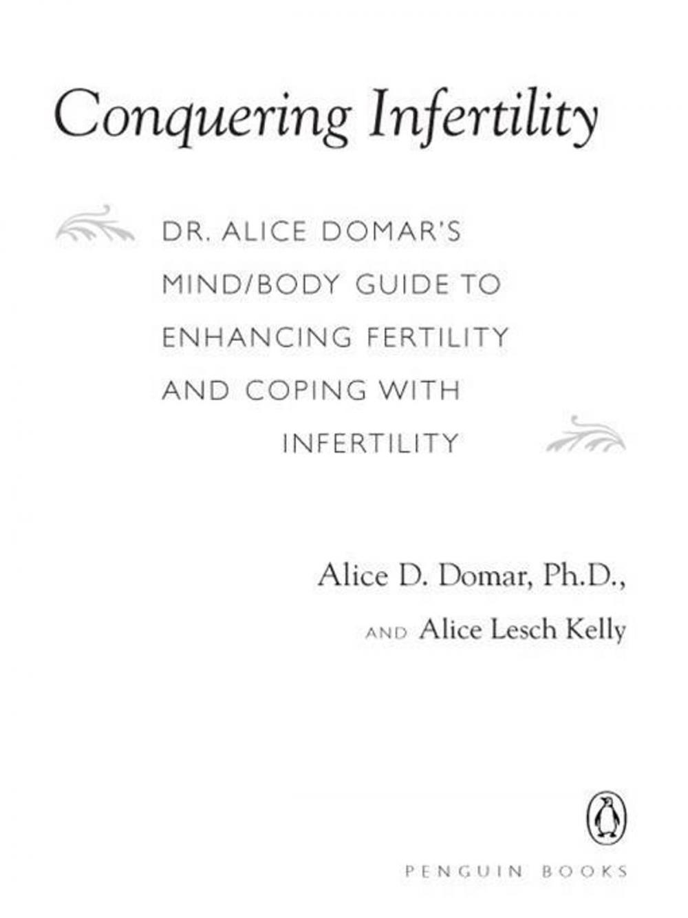 Big bigCover of Conquering Infertility