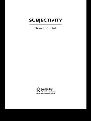 Cover of the book Subjectivity by Dr Jonardon Ganeri