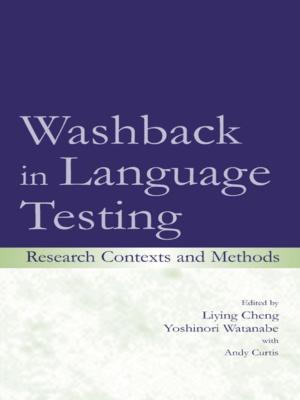 Cover of the book Washback in Language Testing by Robert D. Hoge