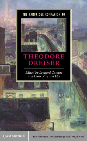 Cover of the book The Cambridge Companion to Theodore Dreiser by Franz Baader, Ian Horrocks, Carsten Lutz, Uli Sattler