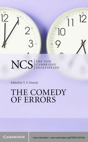 Book cover of The Comedy of Errors