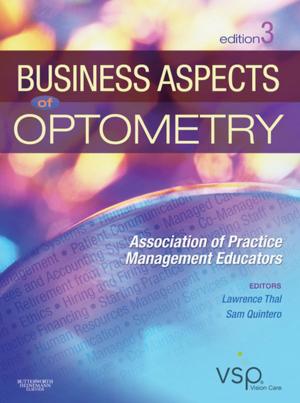 Cover of the book Business Aspects of Optometry E-Book by Jon Parsons, Nicholas Marcer