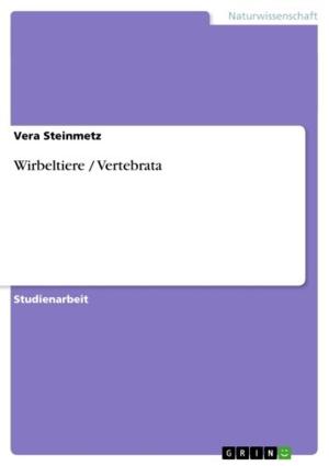 Cover of the book Wirbeltiere / Vertebrata by Marc Müller