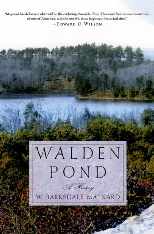 Cover of the book Walden Pond by W. Barksdale Maynard, Oxford University Press