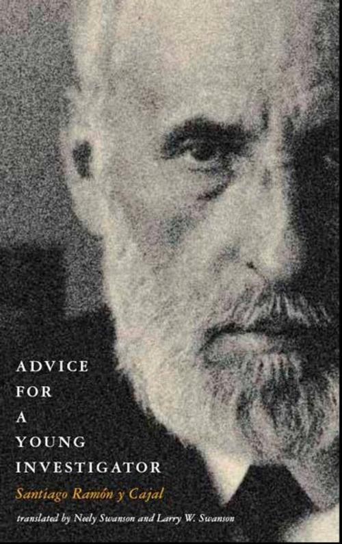 Cover of the book Advice for a Young Investigator by Santiago Ramón y Cajal, The MIT Press