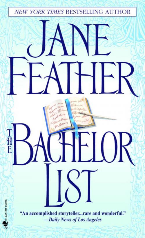 Cover of the book The Bachelor List by Jane Feather, Random House Publishing Group