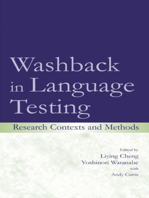 Cover of the book Washback in Language Testing by , Taylor and Francis