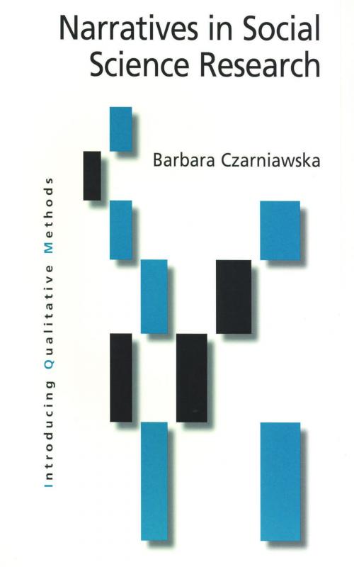 Cover of the book Narratives in Social Science Research by Barbara Czarniawska, SAGE Publications
