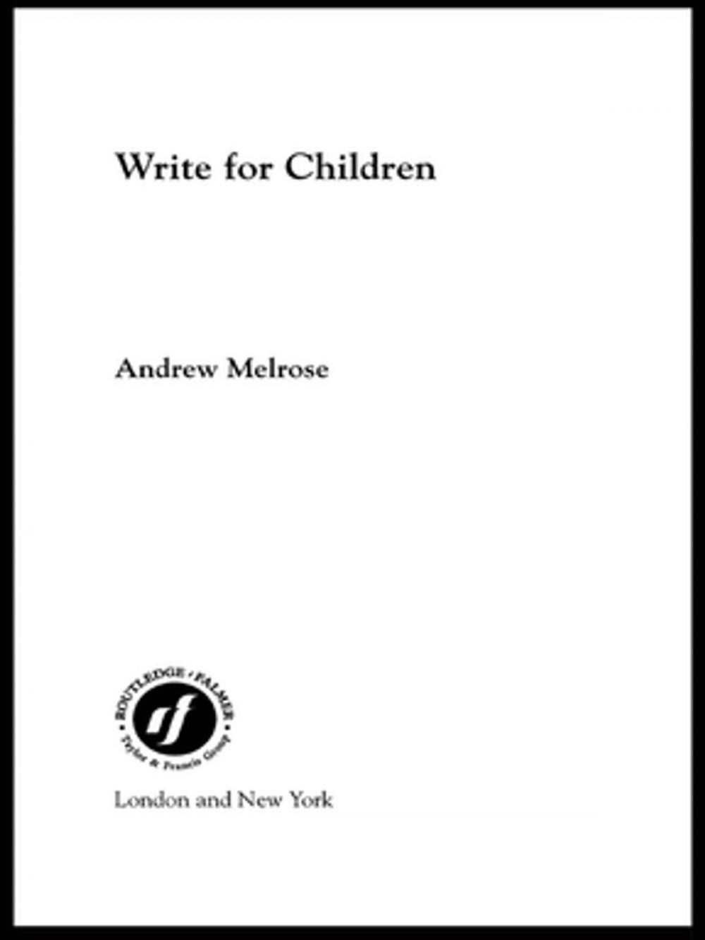Big bigCover of Write for Children