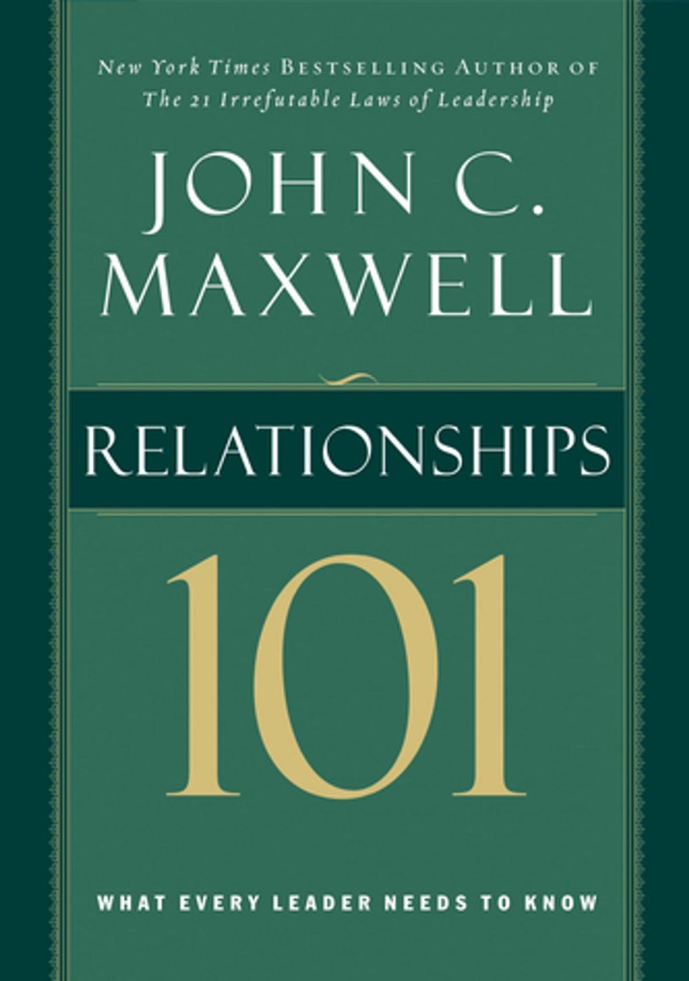 Big bigCover of Relationships 101