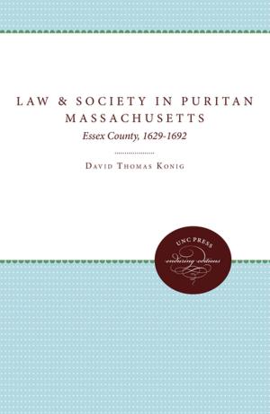 Book cover of Law and Society in Puritan Massachusetts