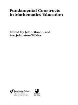 Cover of the book Fundamental Constructs in Mathematics Education by Patrick Renshaw