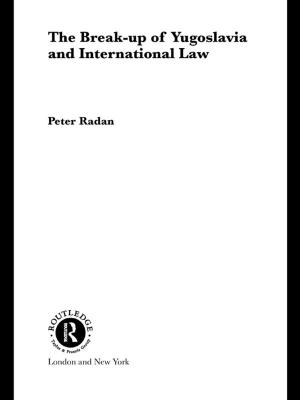 Cover of the book The Break-up of Yugoslavia and International Law by 