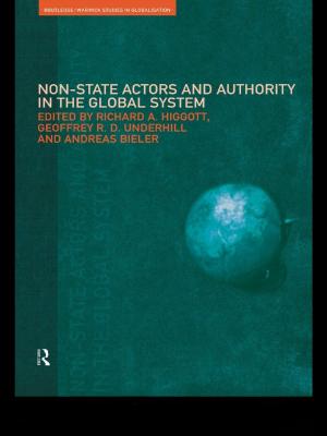 Cover of the book Non-State Actors and Authority in the Global System by 