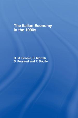 Book cover of The Italian Economy in the 1990s