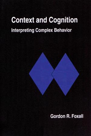 Book cover of Context and Cognition