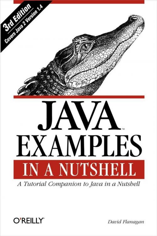 Cover of the book Java Examples in a Nutshell by David Flanagan, O'Reilly Media