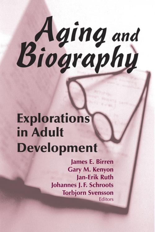 Cover of the book Aging and Biography by , Springer Publishing Company