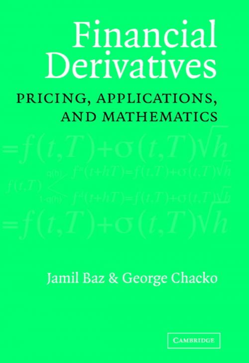 Cover of the book Financial Derivatives by Jamil Baz, George Chacko, Cambridge University Press