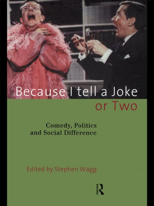 Cover of the book Because I Tell a Joke or Two by , Taylor and Francis