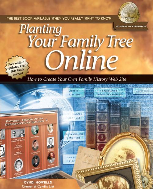 Cover of the book Planting Your Family Tree Online by Cyndi Howells, Thomas Nelson