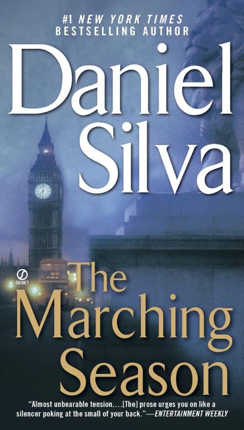 Cover of the book The Marching Season by Daniel Silva, Penguin Publishing Group