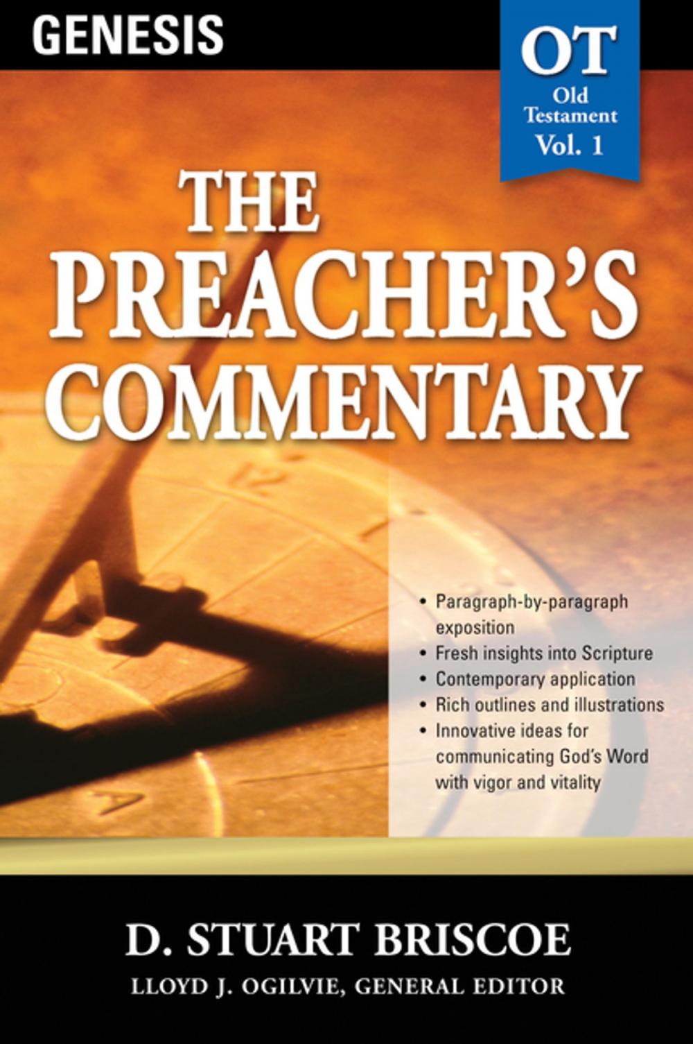 Big bigCover of The Preacher's Commentary - Vol. 01: Genesis