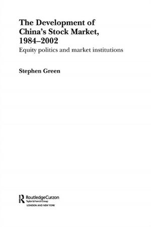 Cover of the book The Development of China's Stockmarket, 1984-2002 by Joseph Mintz