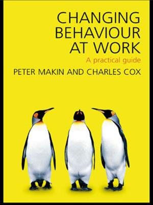 Cover of the book Changing Behaviour at Work by Claire Connolly
