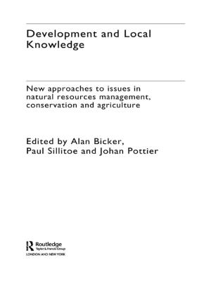 Cover of the book Development and Local Knowledge by David R. Cartlidge, J. Keith Elliot