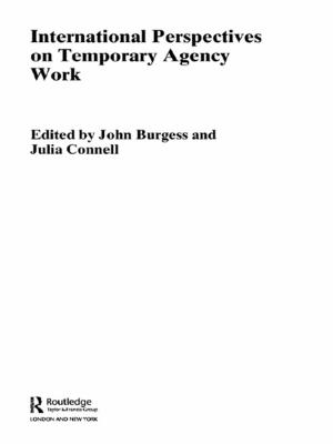 Cover of the book International Perspectives on Temporary Work by Dennis Brailsford