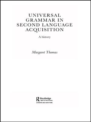 Cover of the book Universal Grammar in Second-Language Acquisition by Ralph Earle, Dorothy Barnes