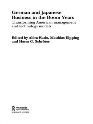 Cover of the book German and Japanese Business in the Boom Years by I.C. Jarvie