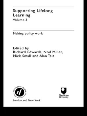 Cover of the book Supporting Lifelong Learning by David Pearce