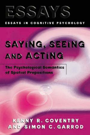 Cover of the book Saying, Seeing and Acting by Nimrod Hurvitz