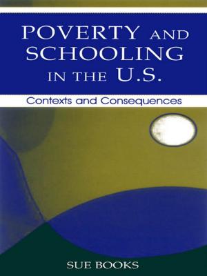 Cover of the book Poverty and Schooling in the U.S. by David Villanueva
