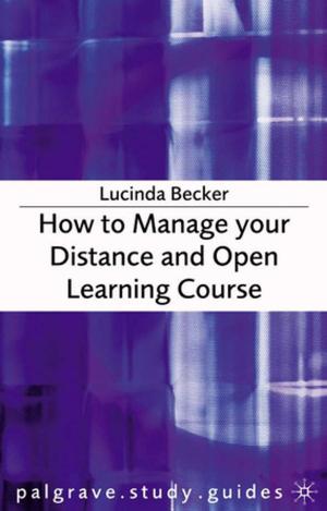 Cover of How to Manage your Distance and Open Learning Course