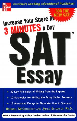 Cover of the book Increase Your Score in 3 Minutes a Day: SAT Essay by Ed Swick
